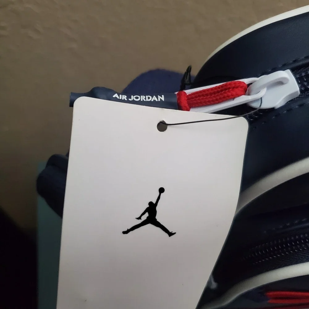 NWT Air Jordan Festival Bag Navy Blue Red White One Size, Style MA0922-U90